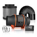 Spider Farmer® 150mm 600m3/h ventilaator + filter / temperatuuri reguleerimisega