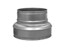 Metalinis perėjimas 125/100mm, 150/125mm, 160/100mm, 160/125mm, 160/150mm, 200/125mm, 200/160mm, 250/125mm, 250/160/2mm, 025mm, 025mm