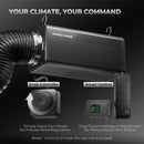 Mars Hydro iFresh 150mm Smart ventilaator + filter + tarvikud / koos ventilaatoriga. kiiruse regulaator