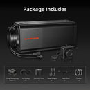 Spider Farmer® 100mm 350m3/h ventilaator + filter / temperatuuri reguleerimisega