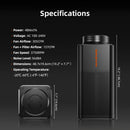 Spider Farmer® 100mm 350m3/h ventilaator + filter / temperatuuri reguleerimisega