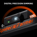 Spider Farmer® SF2000 LED 200W 120x60x180cm / kasvatuskomplekt