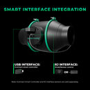 Mars Hydro iFresh 100mm Smart ventilaator + filter / ventilaatoriga. kiiruse regulaator