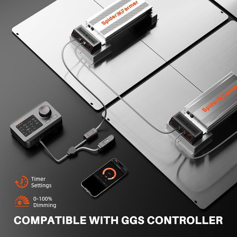 Spider Farmer® SF4000 LED 450W 150x150cm