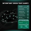 Mars Hydro 240x240x200cm / kasvutelk