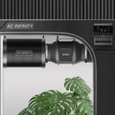 Ac Infinity 100mm 360m3/h ventilaator + filter / koos ventilaatoriga. kiiruse regulaator