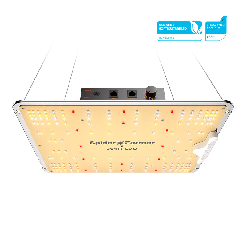 2023 Spider Farmer® SF1000 EVO LM301H LED 100W 90x90cm