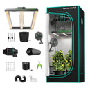 Mars Hydro FC 1500-EVO + 70x70x160cm varikatus + iFresh ventilatsioonisüsteem + tarvikud / kasvukomplekt