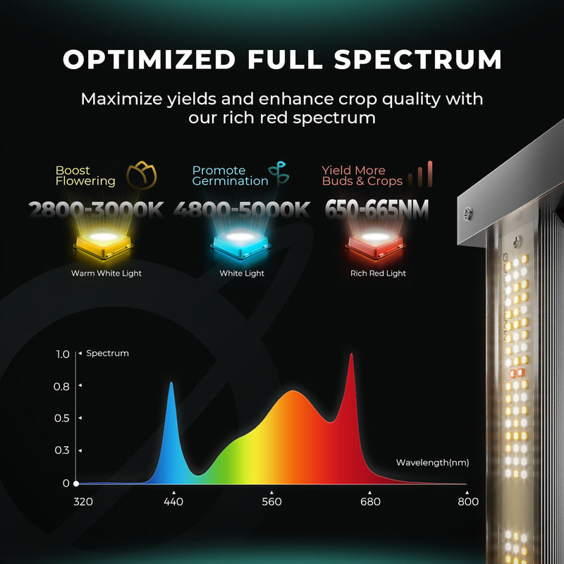 Mars Hydro Smart FC 4000-EVO Samsung LM301H EVO 320W LED