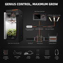 Spider Farmer® SF2000 LED 200W 120x60x180cm / kasvatuskomplekt