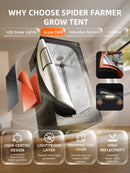 Spider Farmer® SF2000 LED 200W 120x60x180cm / kasvatuskomplekt
