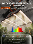 Spider Farmer® SF2000 LED 200W 120x60x180cm / kasvatuskomplekt