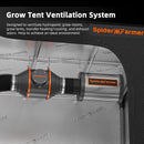 Spider Farmer® 100mm 350m3/h ventilaator + filter / temperatuuri reguleerimisega