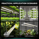 Mars Hydro VG40 40W LED T5 kasvuvalgustid on mõeldud vegetatiivseks ja seemikute faasiks