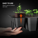 Spider Farmer 60 W LED + 40x30x120 cm 4 lygių lentyna su tentu + 4 daiginimo padėklai / daiginimo rinkinys