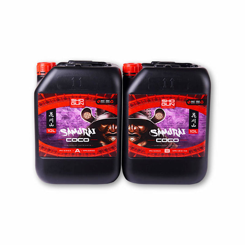 Shogun Fertilizers Samurai Coco 2x1L, 2x5L, 2x10L (A&B)