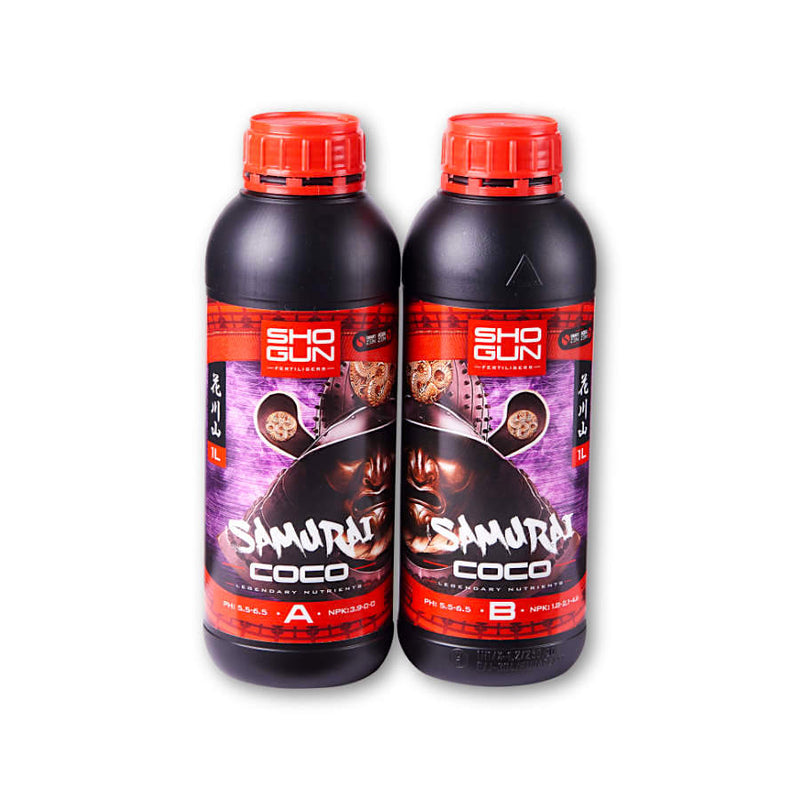 Shogun Fertilizers Samurai Coco 2x1L, 2x5L, 2x10L (A&B)