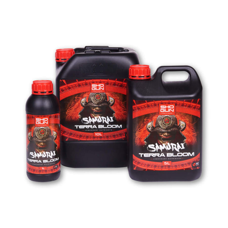 Shogun Fertilizers Samurai Terra Bloom 1L, 5L, 10L