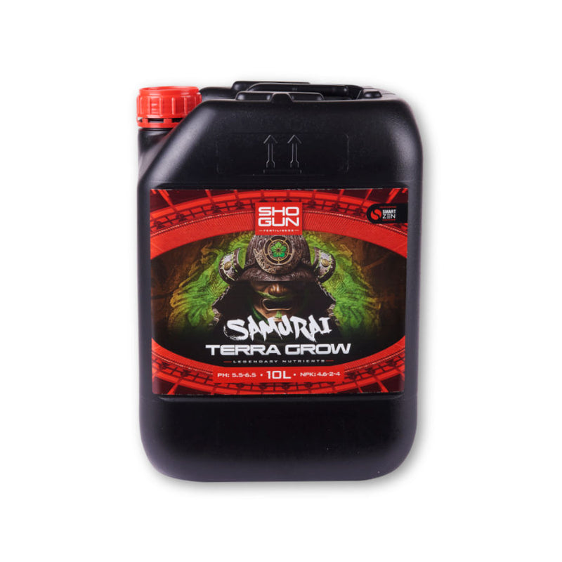 Shogun Fertilizers Samurai Terra Grow 1L, 5L, 10L