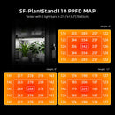 Spider Farmer 120 W LED + 70x35x150 cm 4 lygių auginimo lentyna su tentu / daiginimo ir auginių įšaknijimo rinkinys