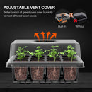 Spider Farmer 220 W LED + 110x40x180 cm 6 aukštų lentyna su tentu + 4 daiginimo padėklai / daiginimo ir auginimo rinkinys