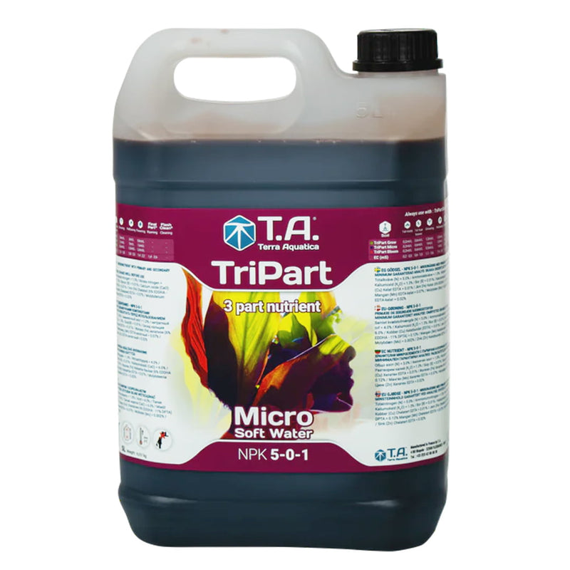 GHE Flora Micro Soft Water 1L, 5L, 10L