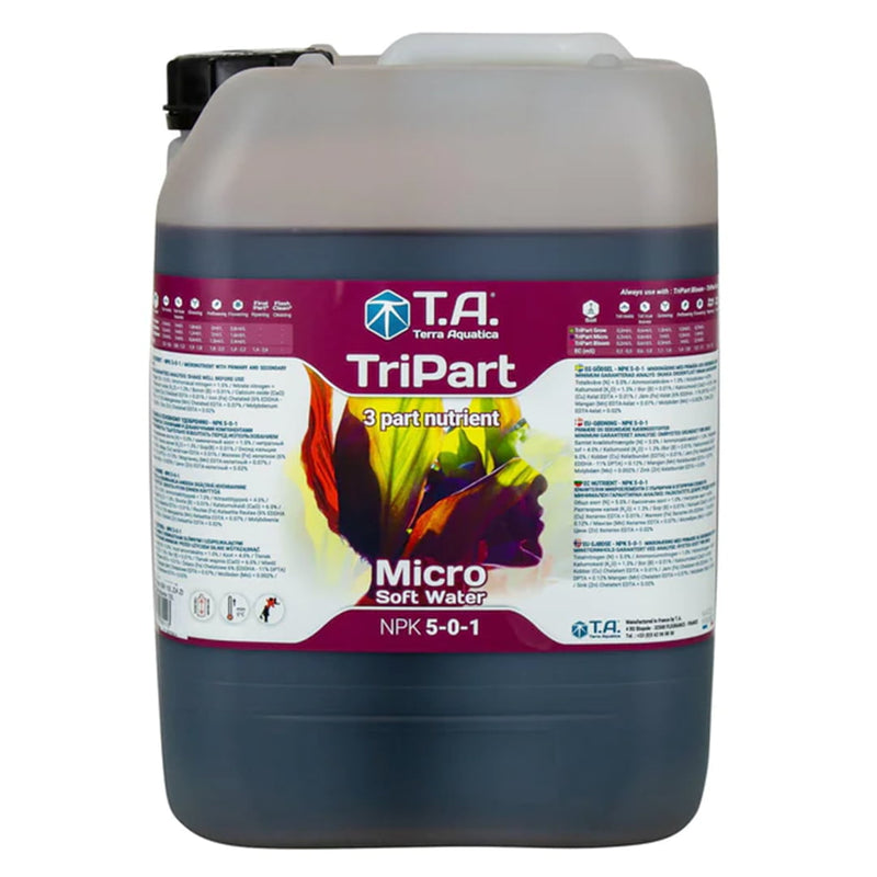 GHE Flora Micro Soft Water 1L, 5L, 10L