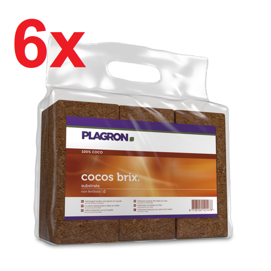 Plagron Cocos Brix 7L (6 tk.)