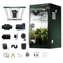 Mars Hydro FC 3000 + 100x100x180cm + 100mm 350m3/h ventilaator + filter - temperatuuriregulaatoriga / süsteemi alusega