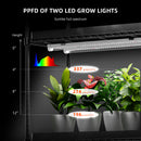 Spider Farmer GlowBar 80 W LED su ryškumo reguliavimu / auginimo lempų rinkinys, 4 vnt. – galerijos nuotrauka 3