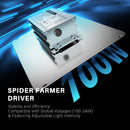 Spider Farmer SF1000 100 W LED + UV30 ir IR16 60 cm / apšvietimo rinkinys – galerijos nuotrauka 7