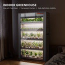 Spider Farmer 250 W LED + 110x40x180 cm 6 aukštų lentyna su tentu / daiginimo ir auginimo rinkinys