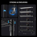 Spider Farmer 250 W LED + 110x40x180 cm 6 aukštų lentyna su tentu / daiginimo ir auginimo rinkinys
