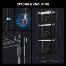 Spider Farmer 60 W LED + 40x30x120 cm 4 lygių lentyna su tentu + 4 daiginimo padėklai / daiginimo rinkinys