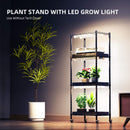 Spider Farmer 60 W LED + 40x30x120 cm 4 lygių lentyna su tentu + 4 daiginimo padėklai / daiginimo rinkinys