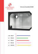 Secret Jardin Hydro Shoot 240x240x200cm / kasvutelk