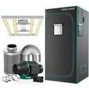 Mars Hydro FC 3000 + 100x100x180cm + 100mm 350m3/h ventilaator + filter - temperatuuriregulaatoriga / süsteemi alusega