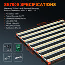 Spider Farmer® SE7000 LED 730W 150x150cm