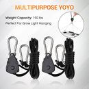 Spider Farmer® 100mm 350m3/h ventilaator + filter + tarvikud / kiirusregulaatoriga