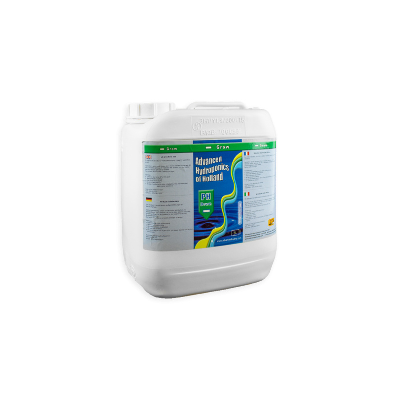 Advanced Hydroponics Of Holland pH- 500ml, 1L, 5L / kasvufazė