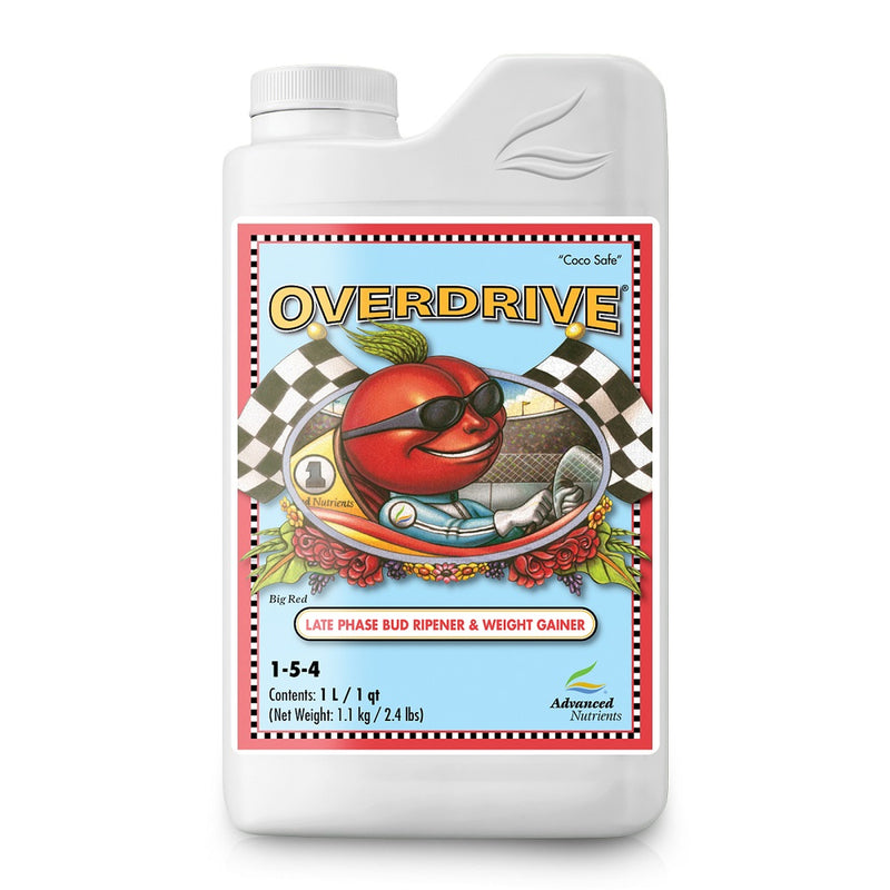 Advanced Nutrients Overdrive 500ml, 1L, 5L, 10L