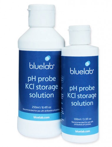 Bluelab pH Probe KCl säilituslahus 100ml, 250ml / pH-meetrite kaitseks