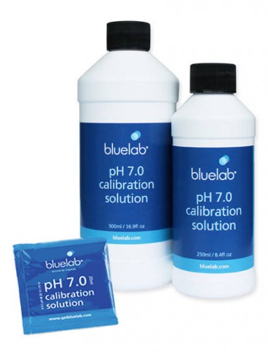 Bluelab pH7 kalibreerimislahus 250ml, 500ml / pH-meetrite kalibreerimiseks