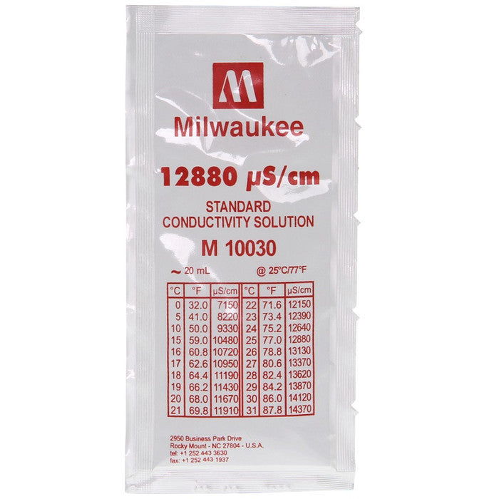 Milwaukee EC 12880uS/cm 20ml / EC arvestite puhastamiseks