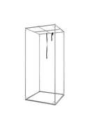 RoyalRoom® C80 80x80x180cm / kasvutelk