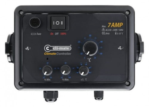 Cli-Mate 7A 2 vent. / temperature and vent. speed controller