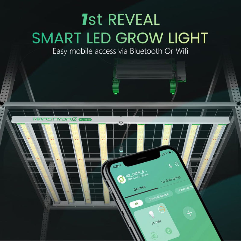 Mars Hydro Smart Grow System FC 6500 730W / Smart LED lamp