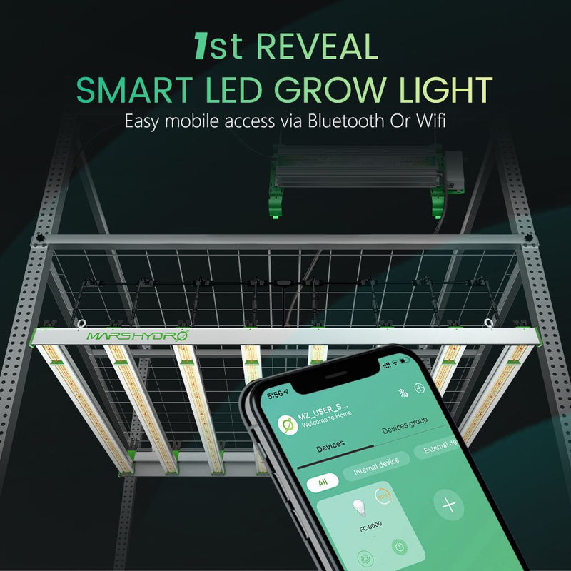 Mars Hydro Smart Grow System FC 8000 800W / Smart LED lamp