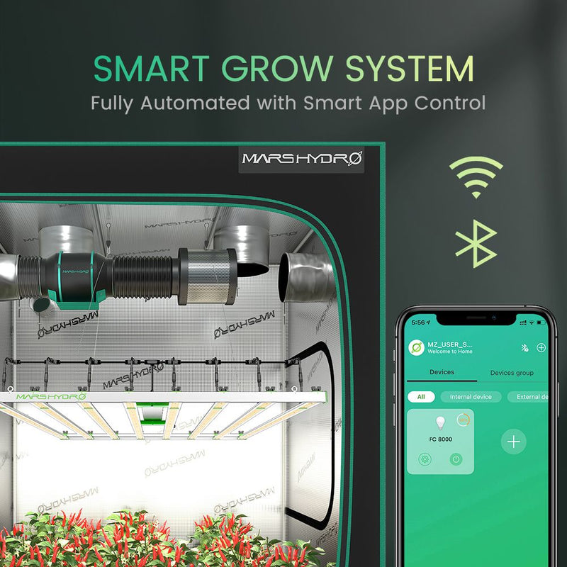 Mars Hydro Smart Grow System FC 8000 800W / Smart LED lamp