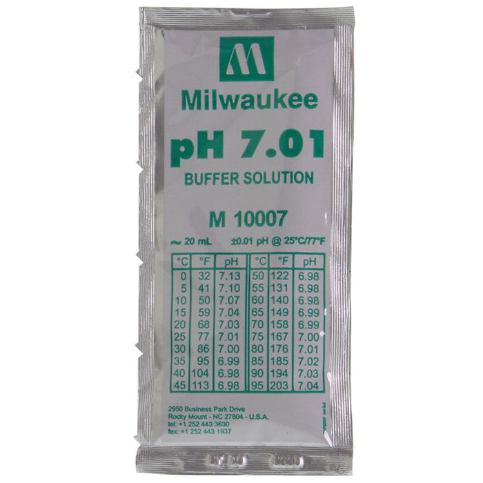 pH 7,01 Milwaukee 20ml / pH-meetrite kalibreerimiseks